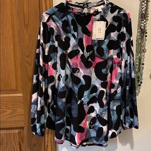 Lularoe Clara multi colored
